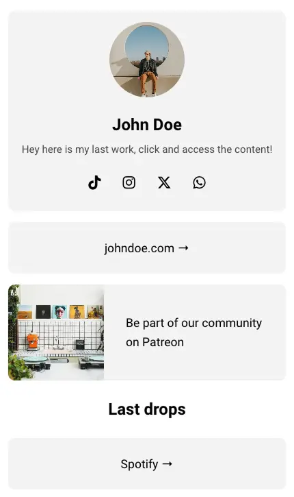 StartPage screenshot