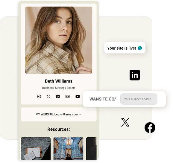 Publish your microsite and share it with the world